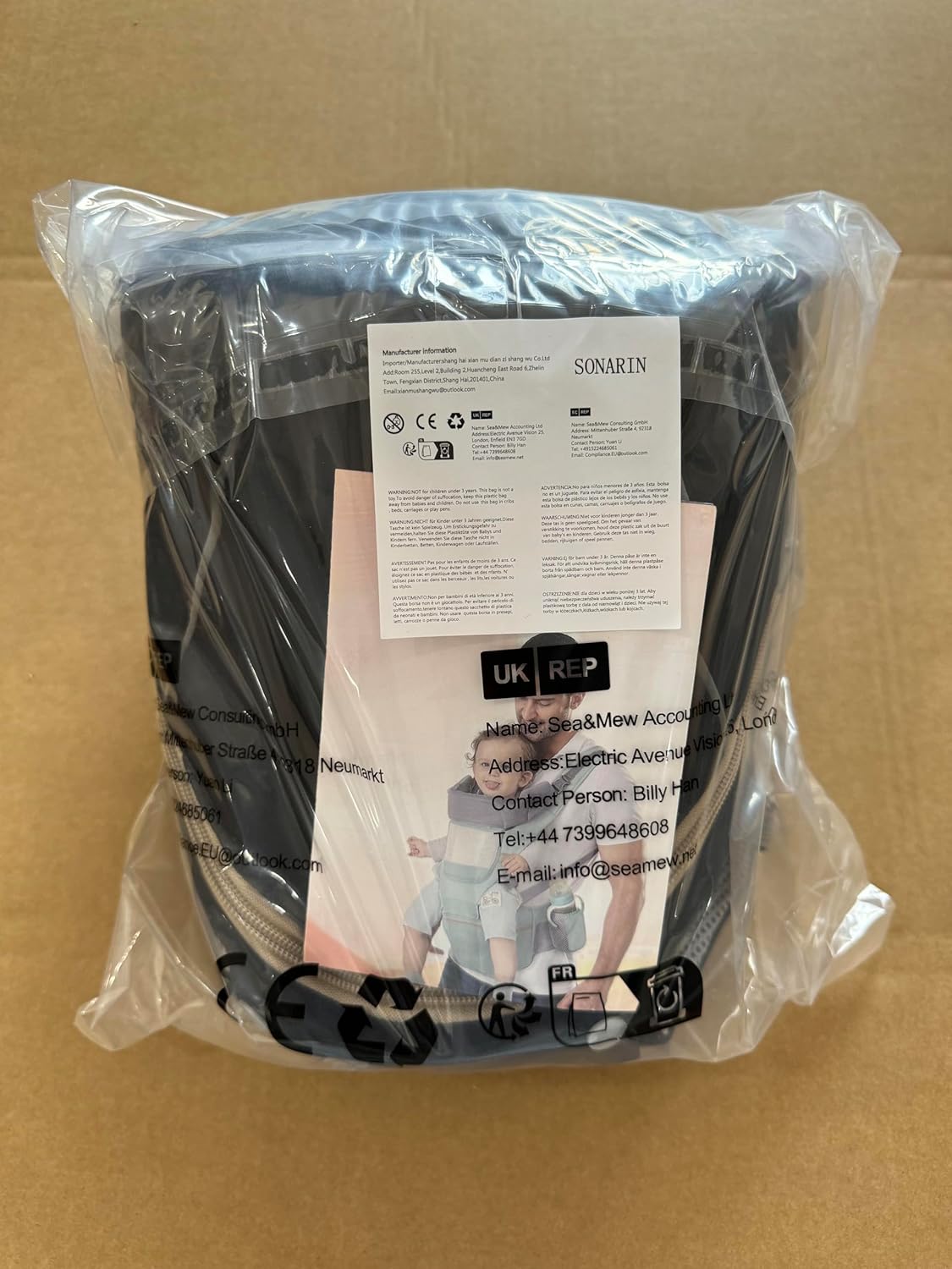 CubbiSeat™ Baby Carrier